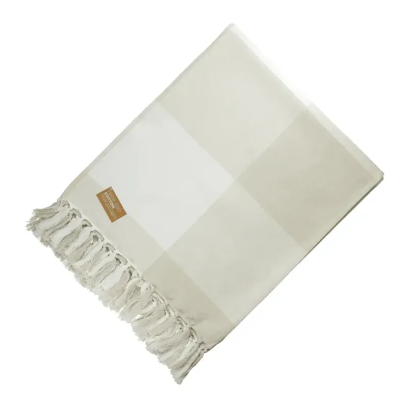 Branded Organic Cotton Throw Blanket - Field & Co.® (60"x70") — view 2