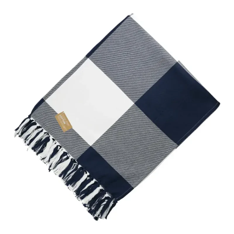 Branded Organic Cotton Throw Blanket - Field & Co.® (60"x70") — view 9