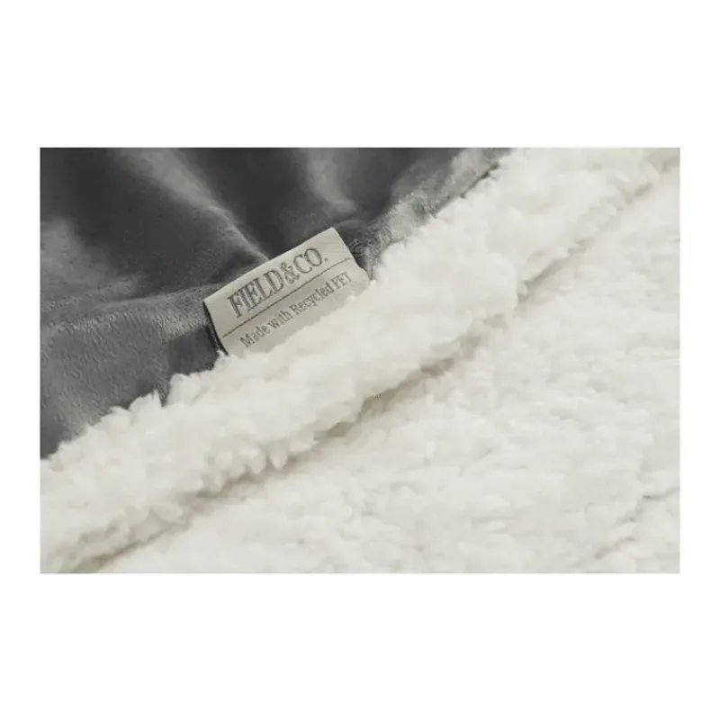 Personalized Recycled PET Sherpa Blanket by Field & Co. — view 15