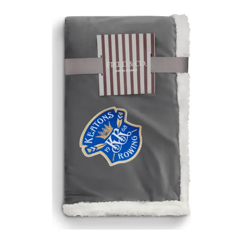 Personalized Recycled PET Sherpa Blanket by Field & Co. — view 25