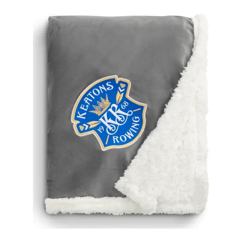 Personalized Recycled PET Sherpa Blanket by Field & Co. — view 26