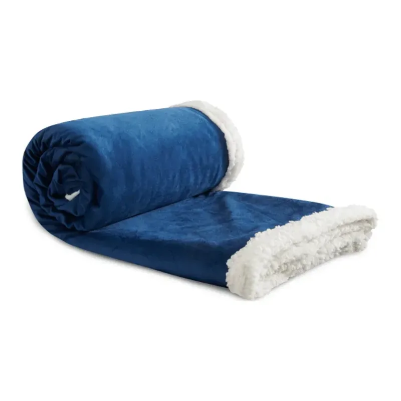 Personalized Recycled PET Sherpa Blanket by Field & Co. — view 30