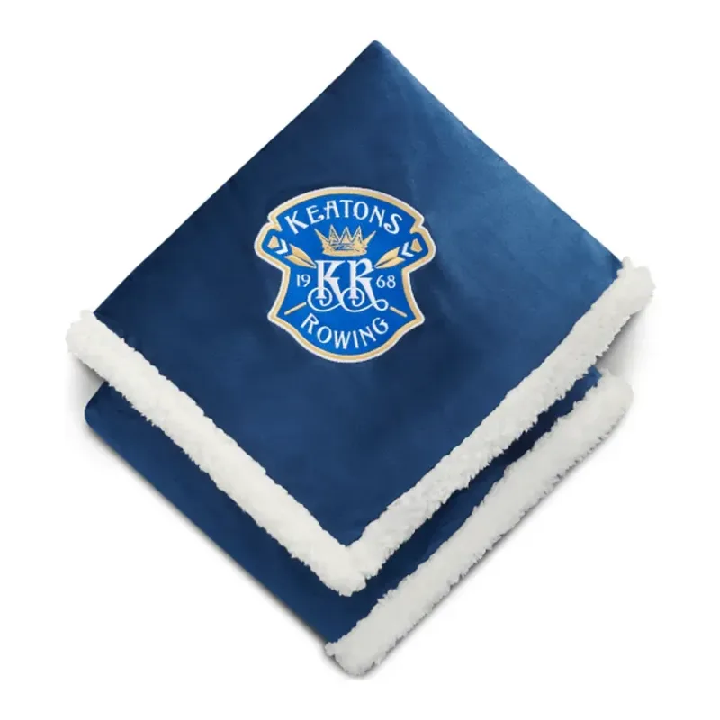 Personalized Recycled PET Sherpa Blanket by Field & Co. — view 37