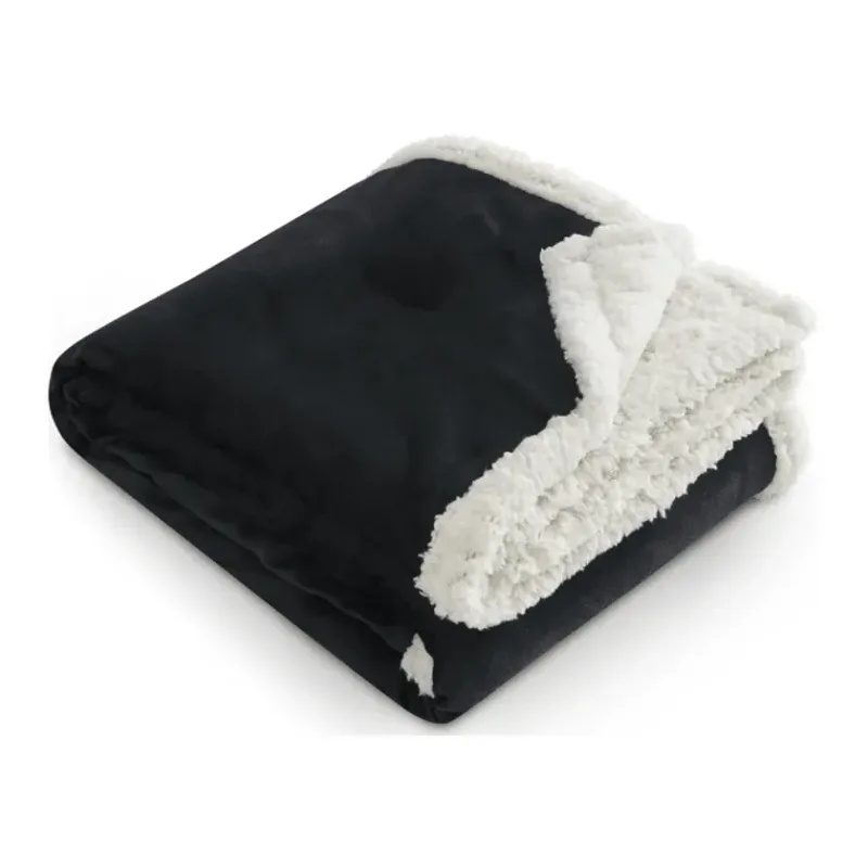 Personalized Recycled PET Sherpa Blanket by Field & Co. — view 5
