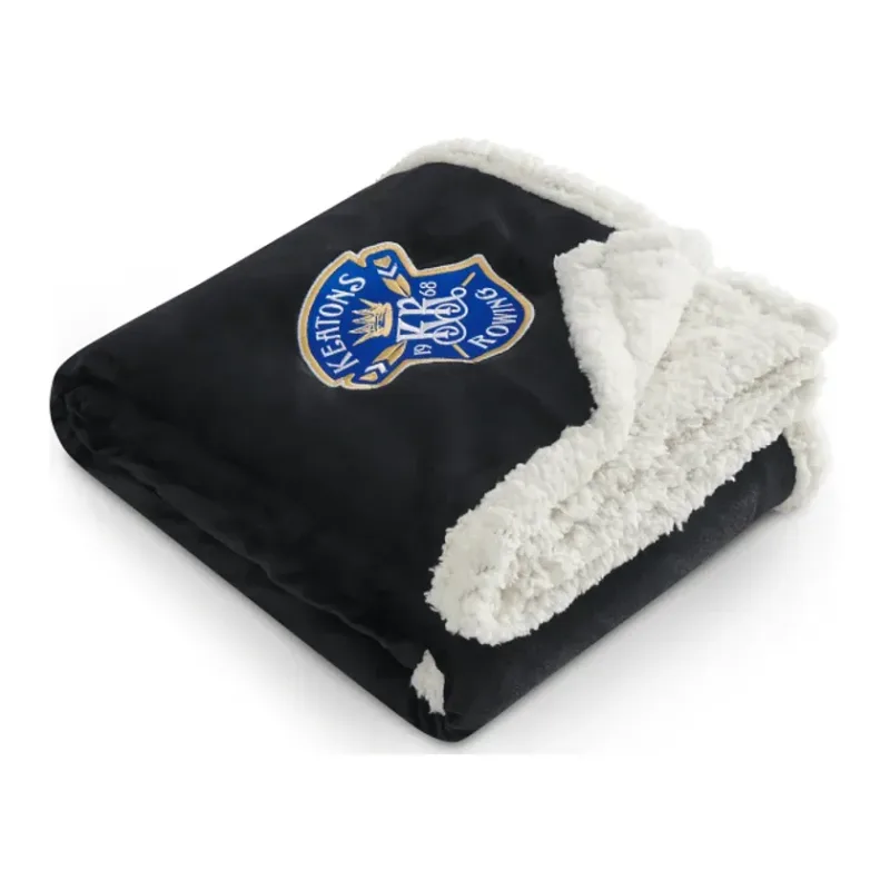 Personalized Recycled PET Sherpa Blanket by Field & Co. — view 9