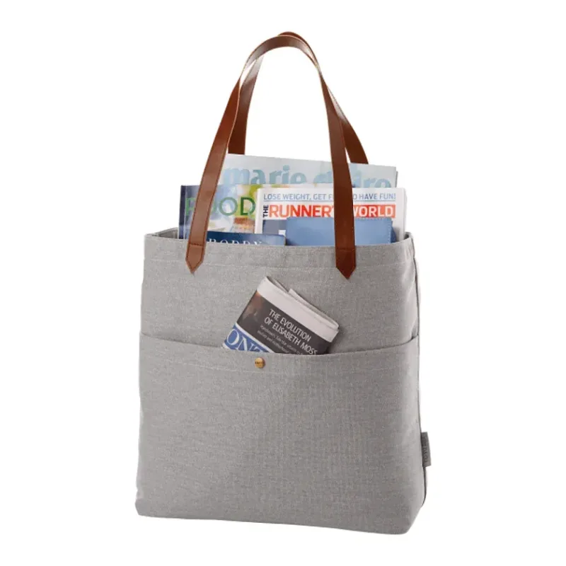 Custom Field & Co. Cotton Canvas Book Tote - 16oz — view 2