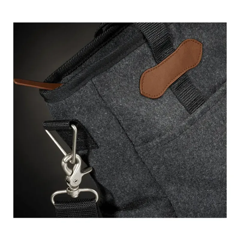 Branded Field & Co. Campster 15" Wool Computer Tote — view 2