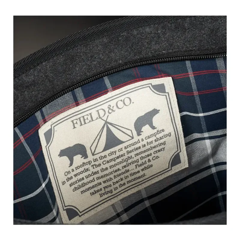 Branded Field & Co. Campster 15" Wool Computer Tote — view 3