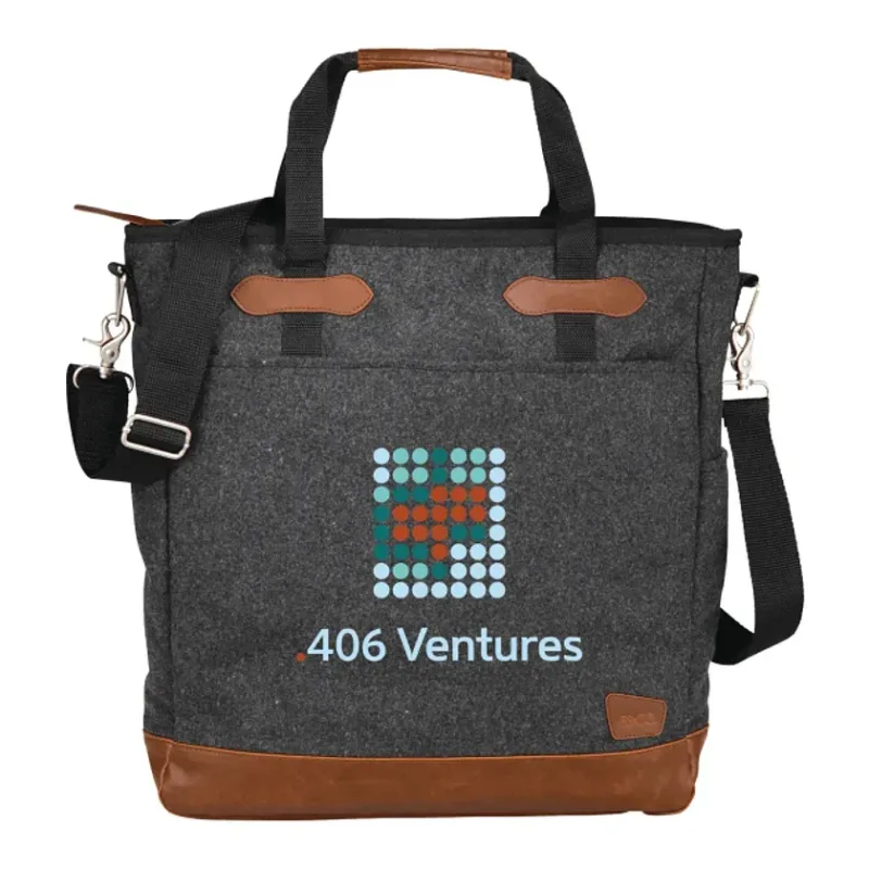 Branded Field & Co. Campster 15" Wool Computer Tote — view 7