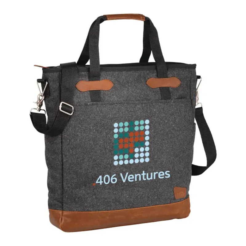 Branded Field & Co. Campster 15" Wool Computer Tote — view 8