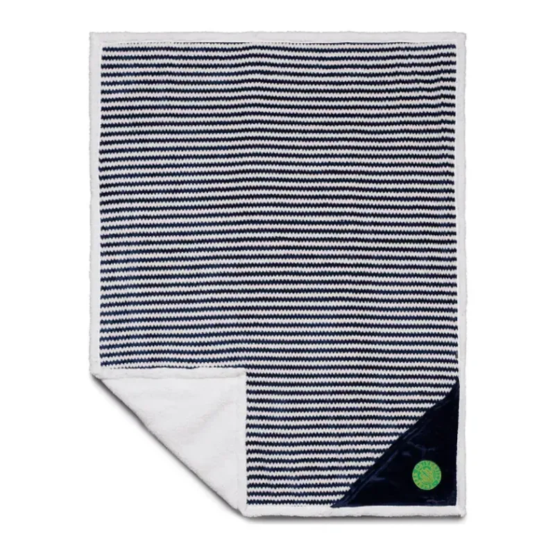 Custom Field & Co. Chevron Striped Sherpa Blanket - 50" x 60" — view 22