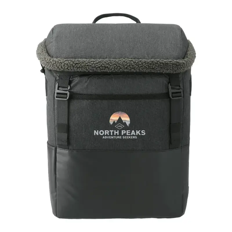 Custom Field & Co. Fireside Eco Backpack Cooler - 12 Can Capacity