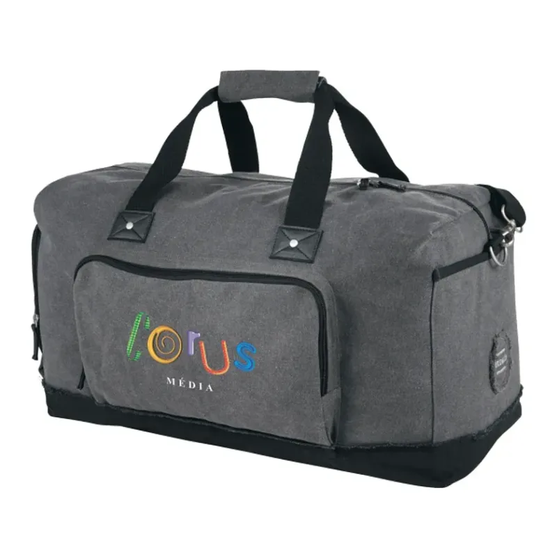 Custom Field & Co. Hudson Weekender Duffle Bag with Shoe Compartment - 21" — view 11