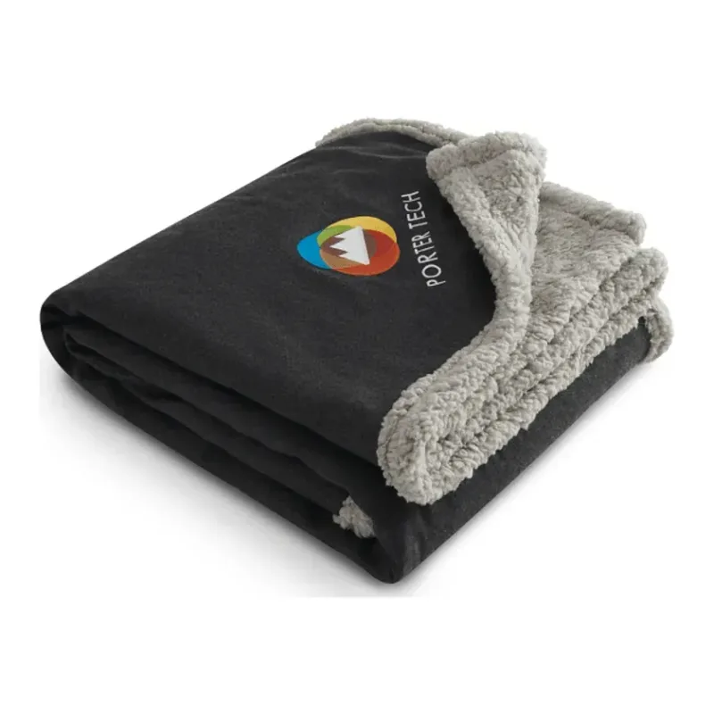 Branded Field & Co. Wool Sherpa Blanket - 60" x 70" — view 10