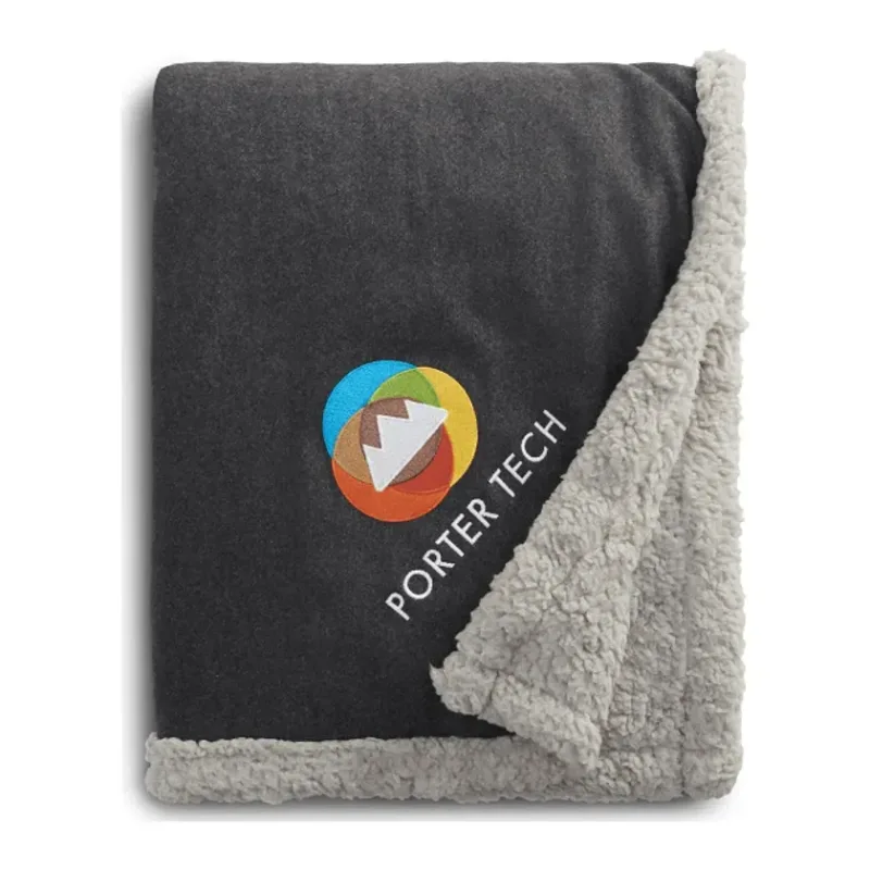 Branded Field & Co. Wool Sherpa Blanket - 60" x 70" — view 11