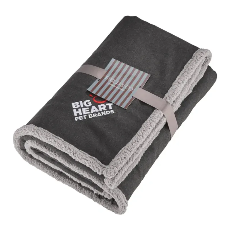 Branded Field & Co. Wool Sherpa Blanket - 60" x 70" — view 13