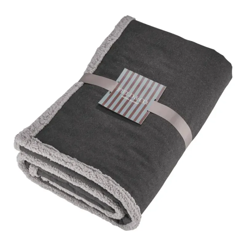 Branded Field & Co. Wool Sherpa Blanket - 60" x 70" — view 4