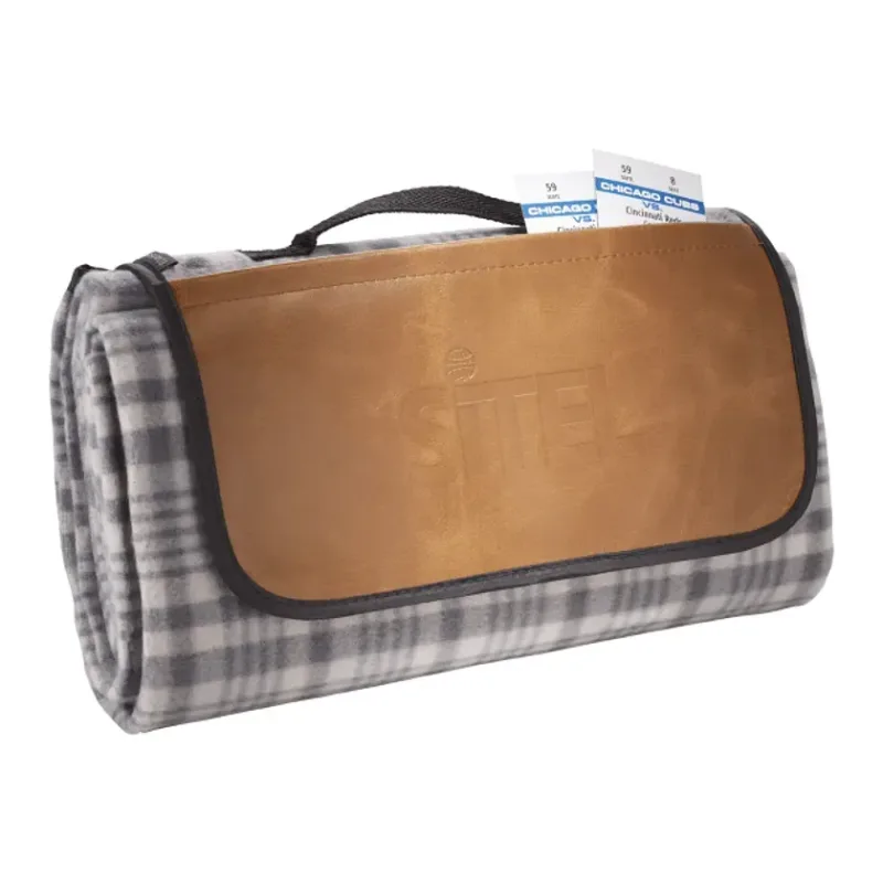 Custom Field & Co. Picnic Blanket with Pocket — view 12