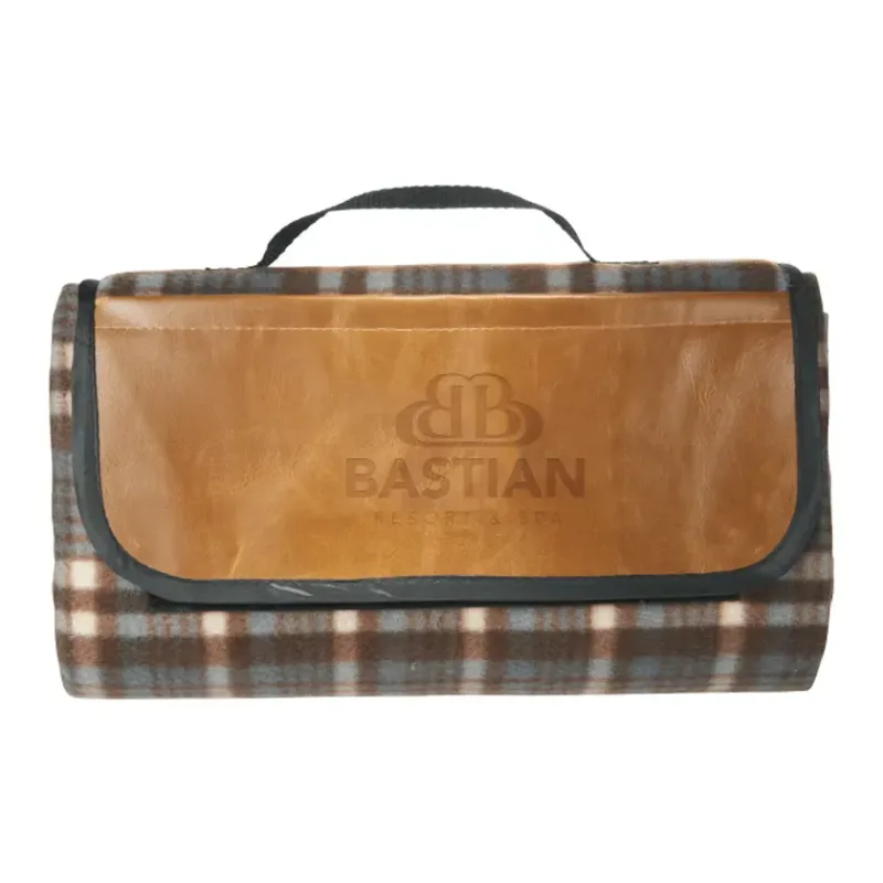 Custom Field & Co. Picnic Blanket with Pocket — view 5