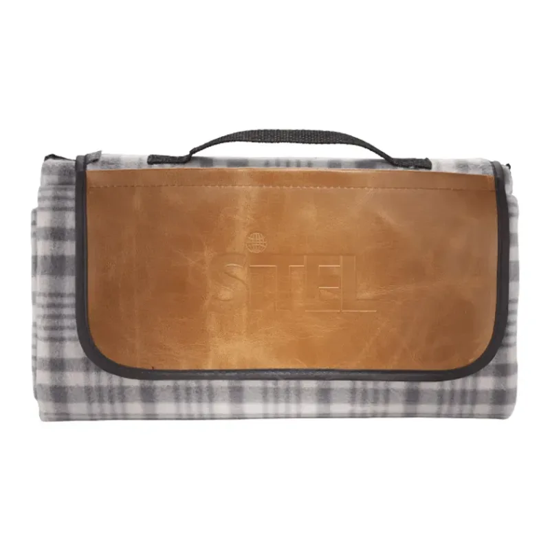Custom Field & Co. Picnic Blanket with Pocket — view 9