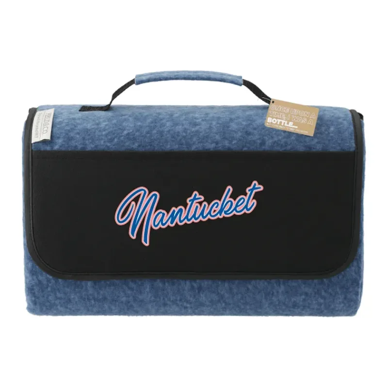 Custom Field & Co. Recycled PET Picnic Blanket - 60"x70" — view 5