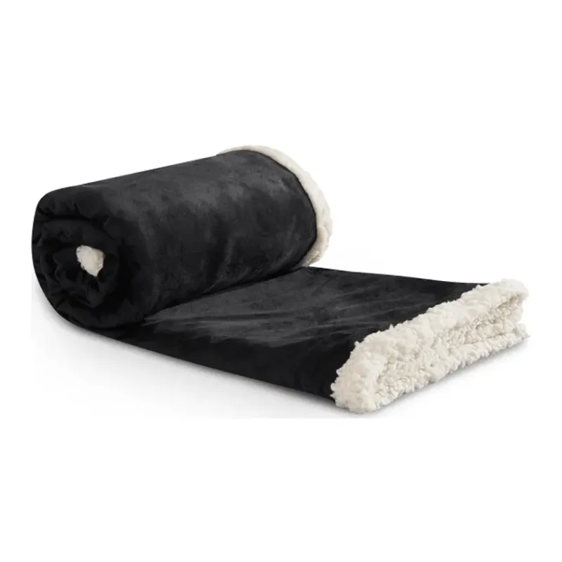 Custom Field & Co. Sherpa Blanket - 50"x60"x1" Size — view 6
