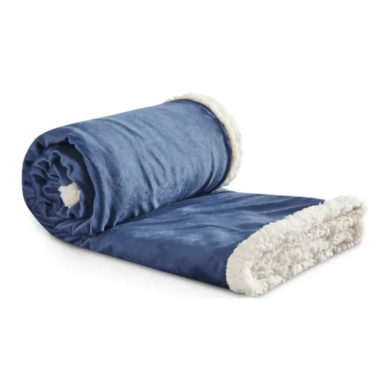 Custom Field & Co. Sherpa Blanket - 50"x60"x1" Size — view 9