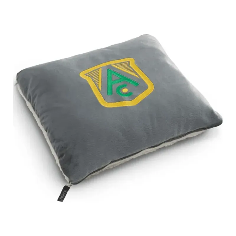 Branded Sherpa on the Go Blanket - Turns Into a Pillow — view 10