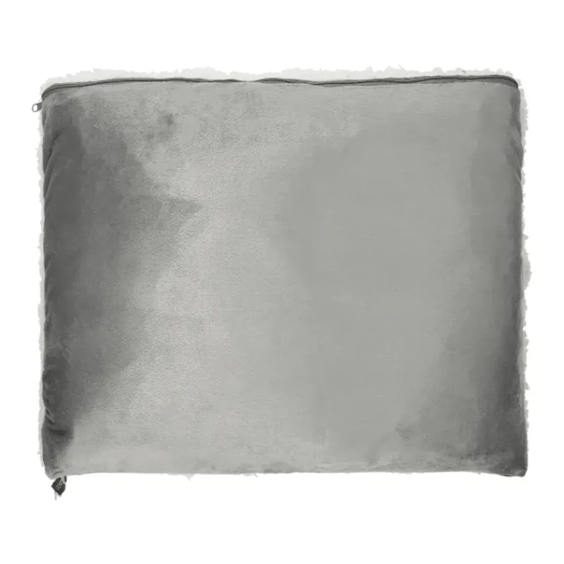 Branded Sherpa on the Go Blanket - Turns Into a Pillow — view 8