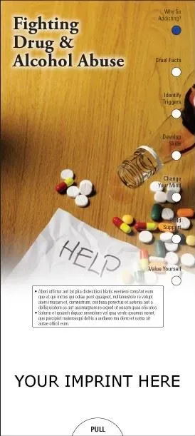 Fighting Drug & Alcohol Abuse Slide Chart