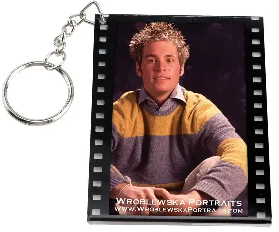 Logo Filmstrip Slip-In Keytag