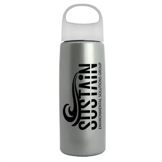 Flair Tritan® Metallike Bottle with Oval Crest Lid (26 oz.) — view 11