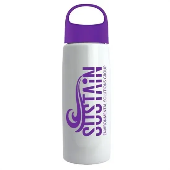 Flair Tritan® Metallike Bottle with Oval Crest Lid (26 oz.) — view 14