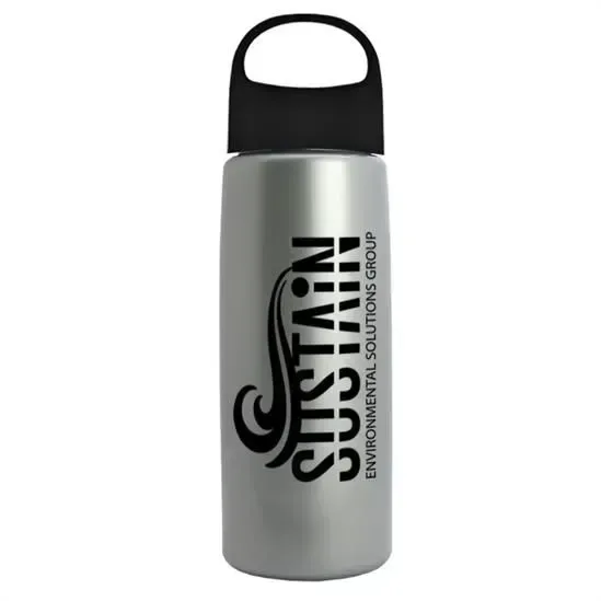 Flair Tritan® Metallike Bottle with Oval Crest Lid (26 oz.) — view 20