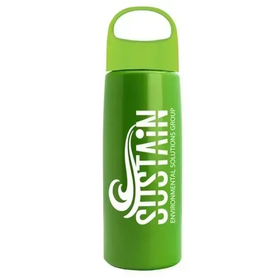 Flair Tritan® Metallike Bottle with Oval Crest Lid (26 oz.) — view 5
