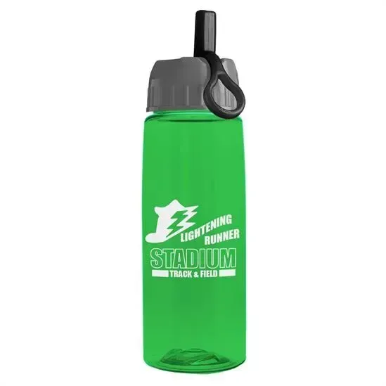 Flair Tritan® Renew Bottle with Flip-Straw Lid (26 oz.) — view 10