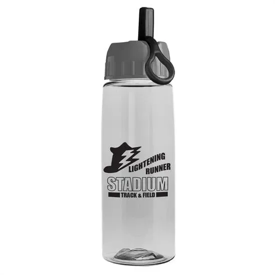 Flair Tritan® Renew Bottle with Flip-Straw Lid (26 oz.) — view 2