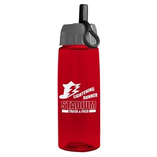 Flair Tritan® Renew Bottle with Flip-Straw Lid (26 oz.) — view 5