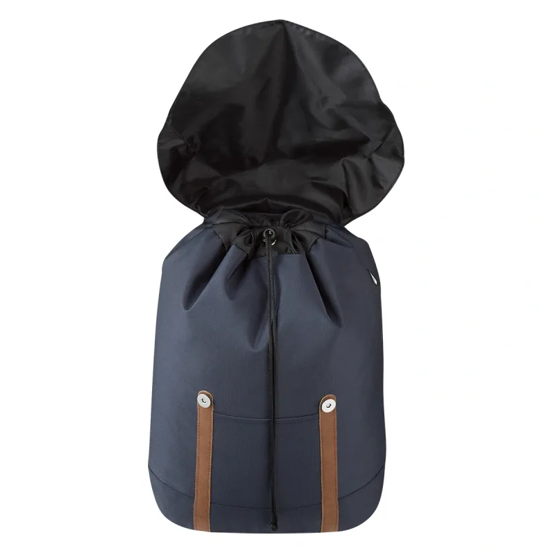 Custom Printed Flap Drawstring Backpack — view 9