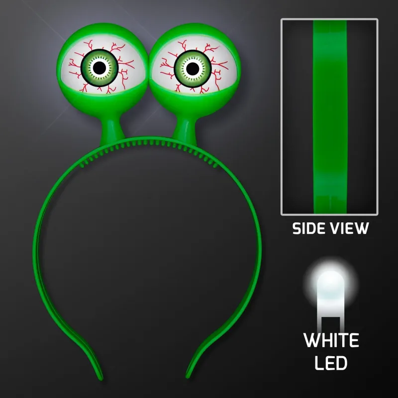 Flashing Alien Eyes LED Headband — view 5