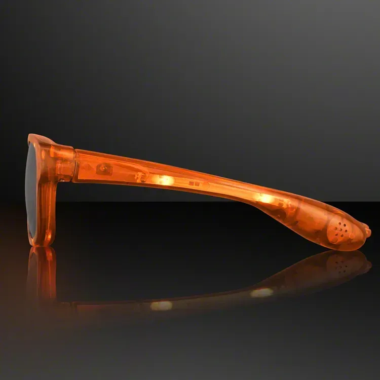 Flashing Orange Sunglasses — view 2