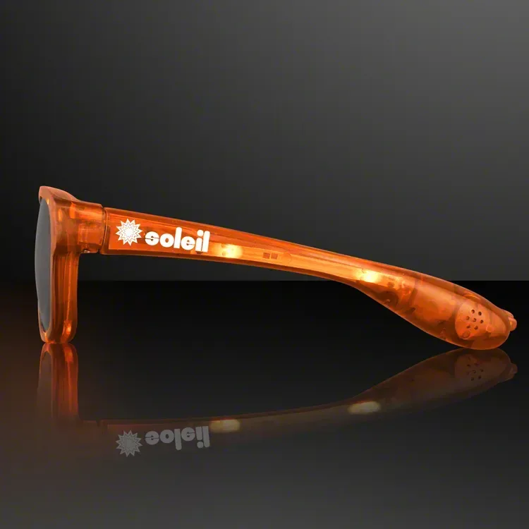Flashing Orange Sunglasses — view 5