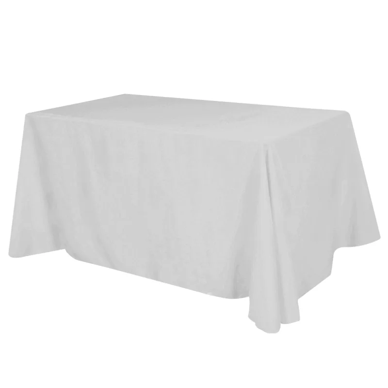 Flat All Over Dye Sub Table Cover - 4-sided, fits 6' table — view 2