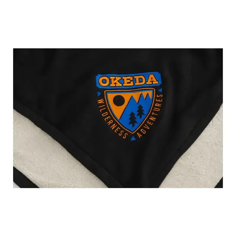 Personalized Fleece-Sherpa Blanket (60" x 50")