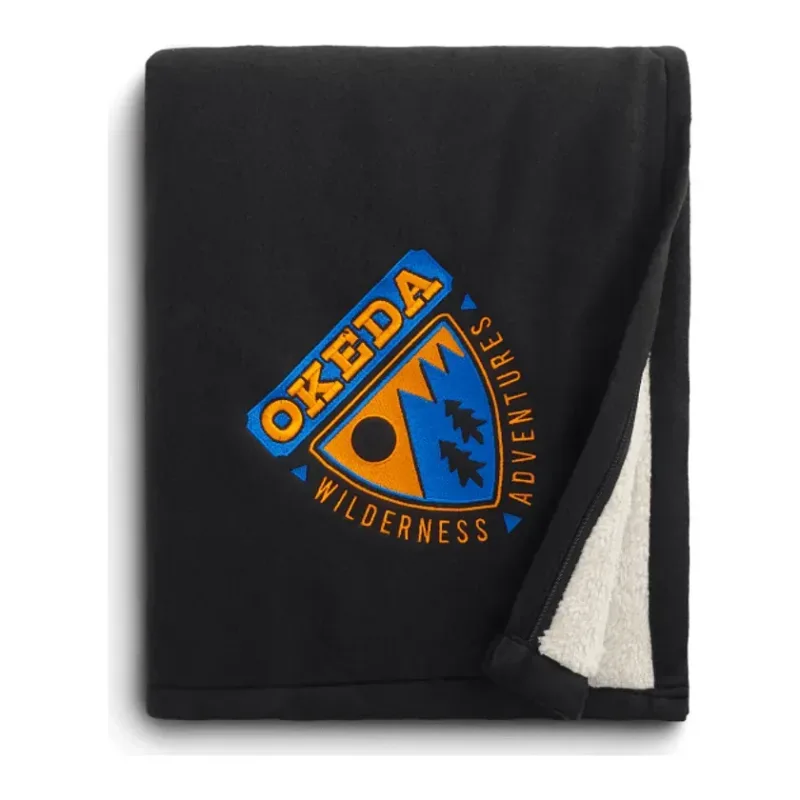 Personalized Fleece-Sherpa Blanket (60" x 50") — view 6