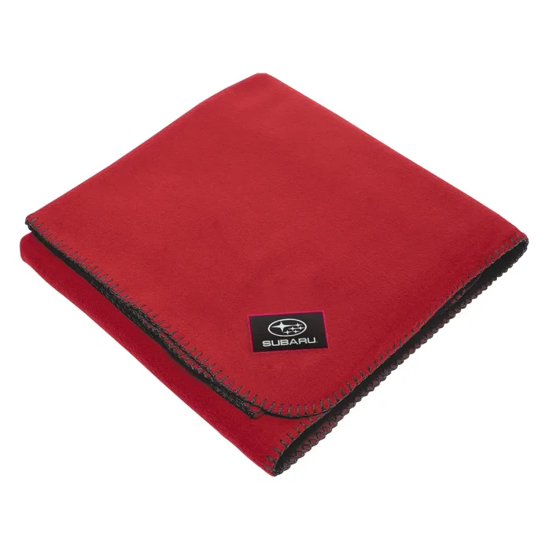 Fleece Stadium Blanket With Woven Patch — view 5