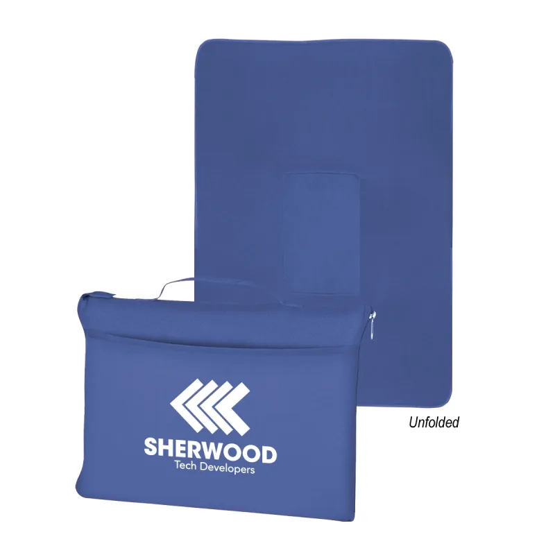 Fleece Travel Blanket — view 5