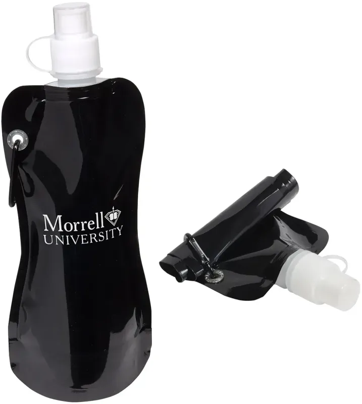 Custom Flex Water Bottle (16oz) with Carabiner — view 10