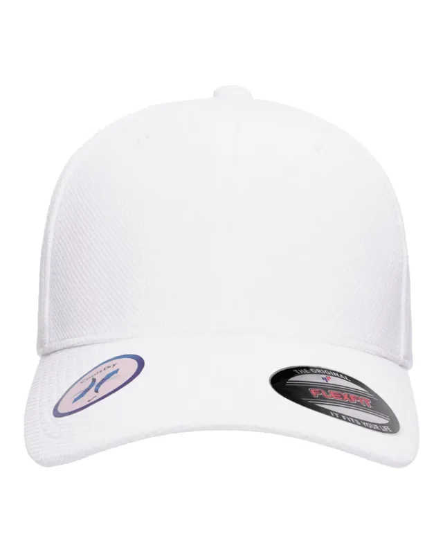 Flexfit Adult Cool & Dry Piqué Mesh Cap — view 2