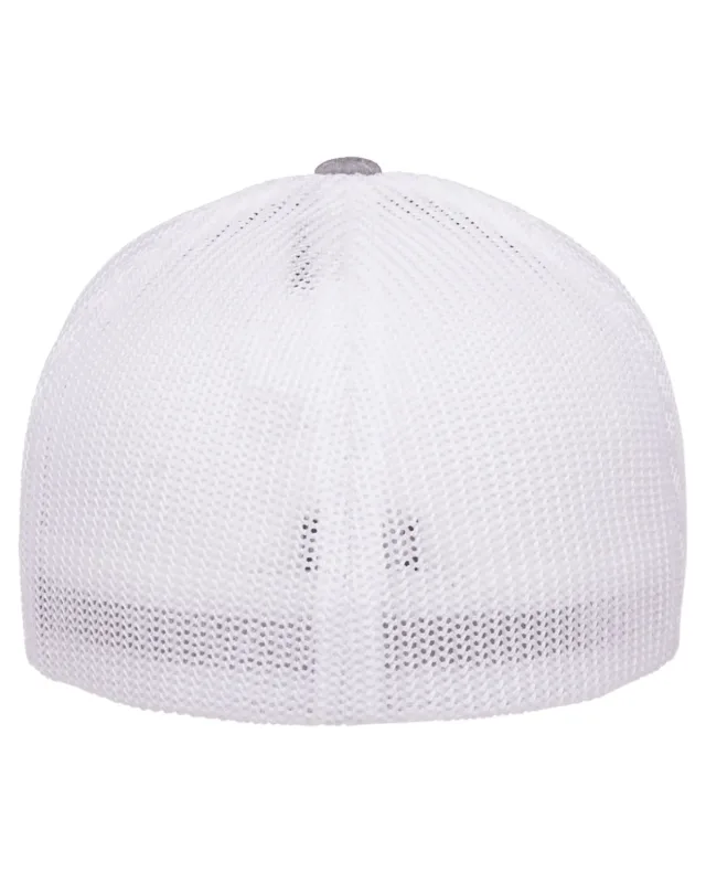 Flexfit Adult Poly Mélange Stretch Mesh Cap — view 11